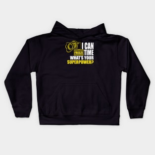 photographer Kids Hoodie